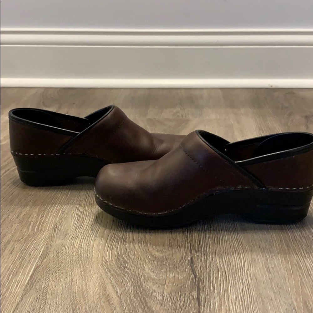 Dansko Brown Clogs